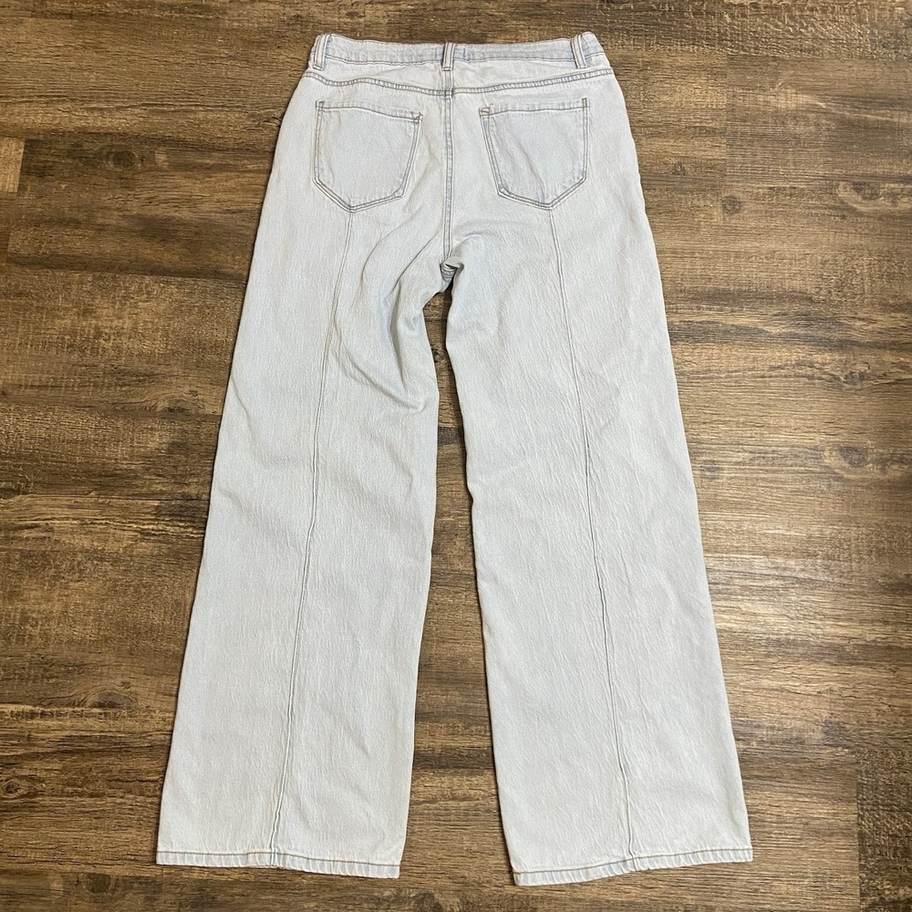 Kensie Jeans Women's 8 (29) Wide Leg 90's Revival Skater Minimalist Casual Chic - Picture 7 of 15